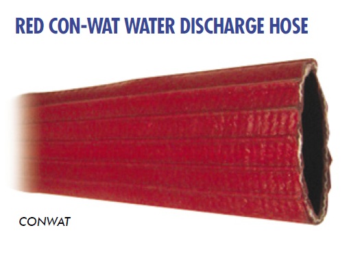 RED CON-WAT WATER DISCHARGE HOSE