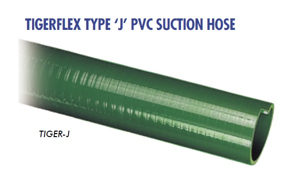 TIGERFLEX TYPE ‘J’ PVC SUCTION HOSE.